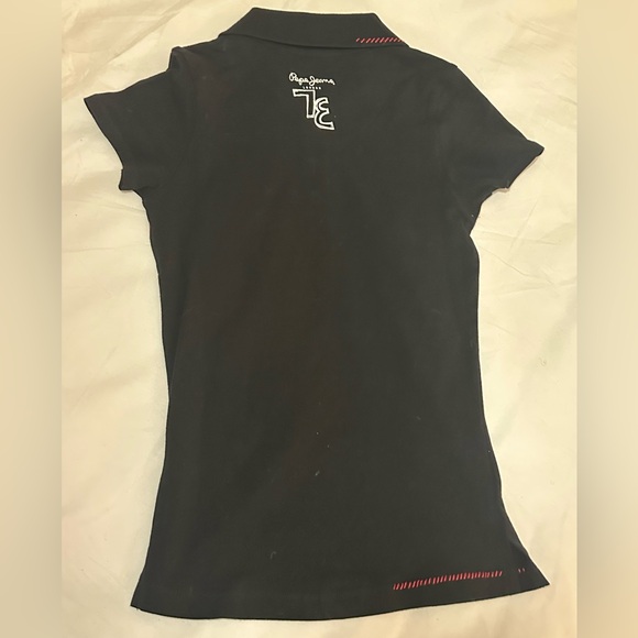 Pepe Jeans Black and Red Polo - Picture 2 of 3